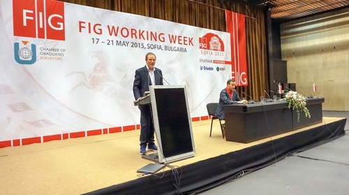 Droni alla FIG Working Week in Bulgaria a Sofia